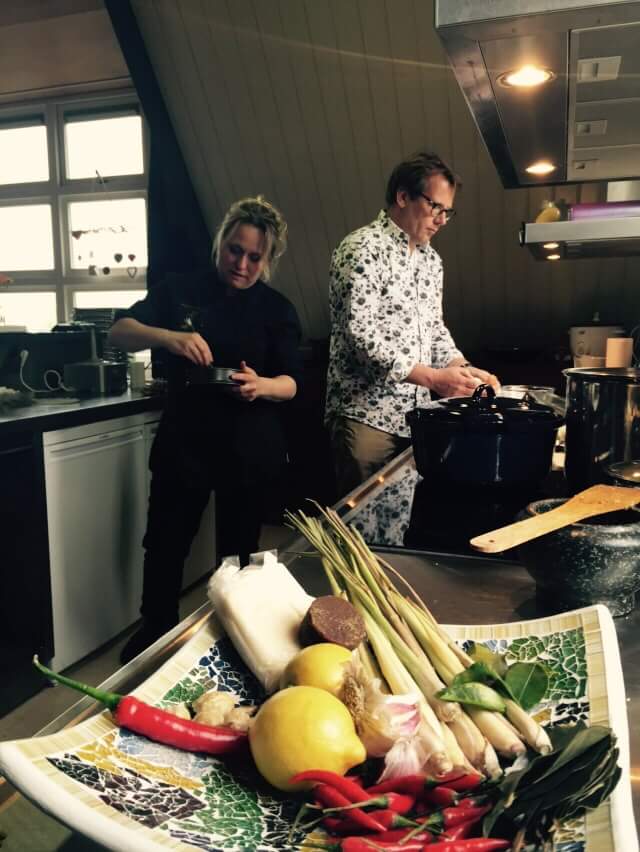 Koken met Patrick Lodiers van het programma De Reunie